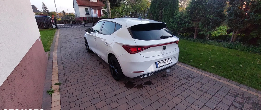 Seat Leon cena 106000 przebieg: 21000, rok produkcji 2020 z Grudziądz małe 191